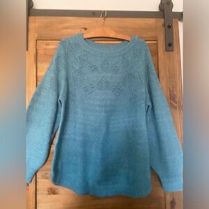 Penmans Xlarge soft blue  knit sweater